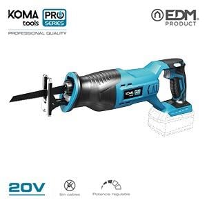 Enzo Koma tools accu reciprozaag | 20V | zonder accu - 6490142-8425998087765