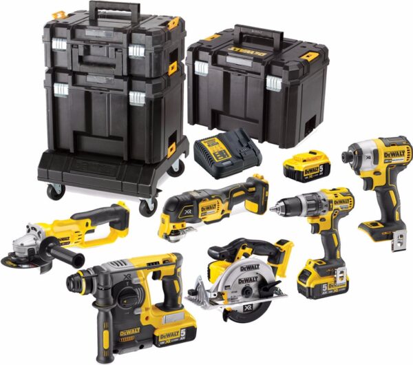 DeWalt DCK654P3T Accuset | 18v 5.0Ah Li-Ion | 3 accu&apos;s - DCK654P3T-5035048646106