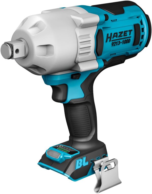 HAZET Accu-slagmoersleutel 9213-1000 · Losdraaimoment maximaal [Nm]: 1400 Nm · 3/4 inch (20 mm) vierkant massief-4000896222698