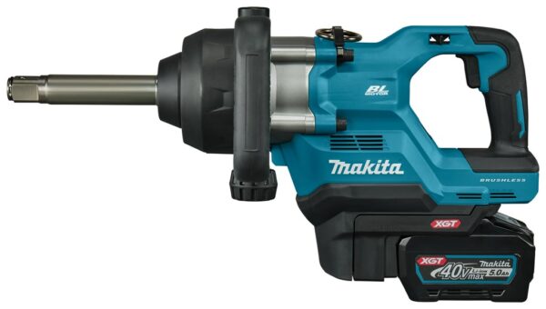Makita TW010GT201 | Accu Slagmoersleutel | XGT 40 V Max | 1" | Set | 2x 5,0Ah Accu & Snellader in kunstof koffer - TW010GT201-0197050005236