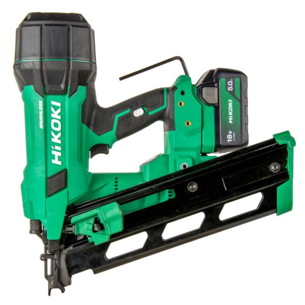 Hikoki NR1890DRA ACCU SPIJKERAPPARAAT | 18V | R20-90 nagels | Incl. 2x accu en 1x oplader - NR1890DRAWQZ-4966376415991