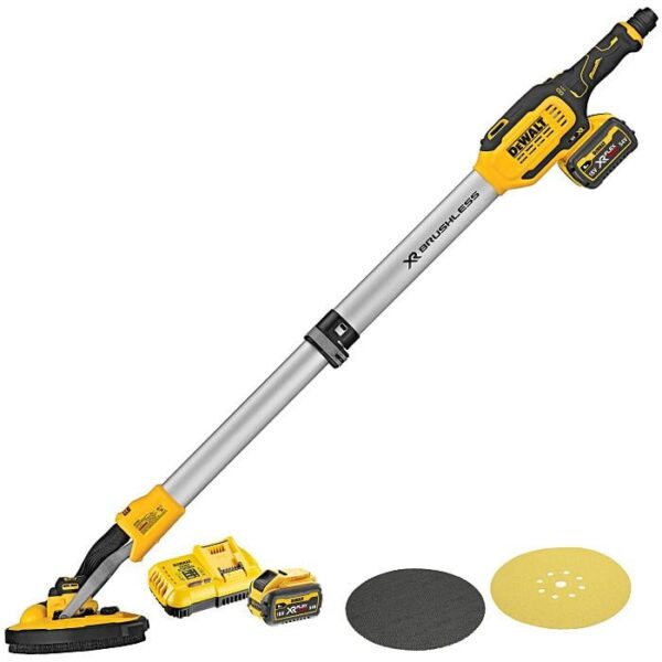DeWalt DCE800T2 | Langnek schuurmachine | FlexVolt | 18V | 6.0Ah | Li-Ion - DCE800T2-QW-5035048729236