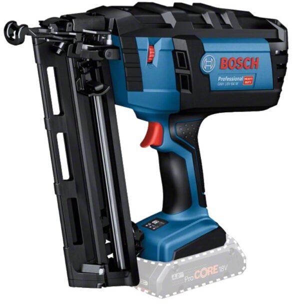 Bosch Blauw GNH 18V-64 M Professional | Accu Tacker | 18V | excl. accu en lader | In doos - 0601481000-4059952548050