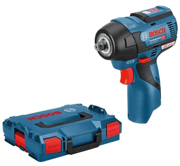Bosch Blauw GDS 12V-115 Professional Accudraaislagmoeraanzetter SOLO | zonder accu&apos;s en lader in L-boxx - 06019E0102-3165140799874