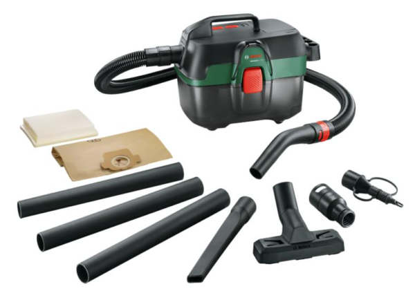 Bosch Groen AdvancedVac 18V-8 Accu Nat- en droogzuiger | 18 V | 8 liter | 29 l/s - 06033E1000-4059952570396
