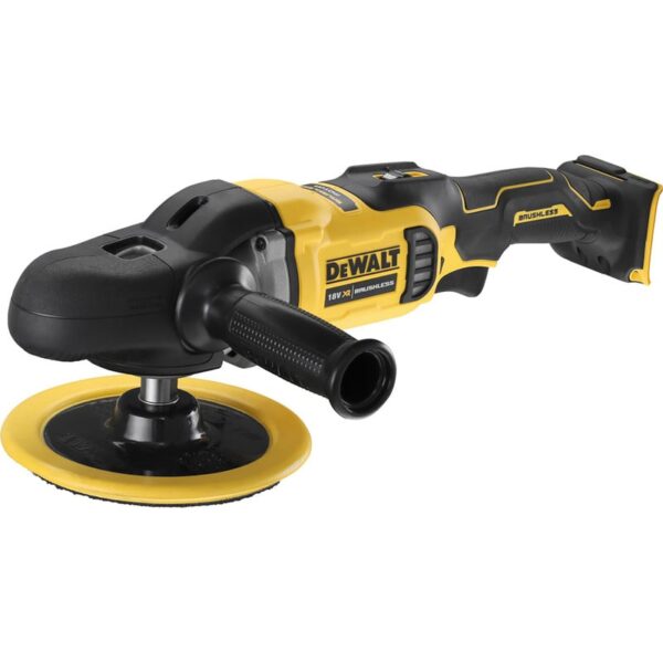 DeWalt DCM849P2 | Haakse Polijstmachine | 18V Li-ion | 125-180mm | Set | 2x 5,0 Ah | in draagtas - DCM849P2-QW-5035048714591