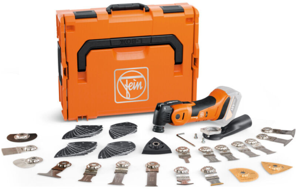 Fein AMM 700 Max Top AS | Accu Multimaster | 18V | Zonder accu&apos;s en lader | in koffer | incl. 60 accessoires - 71293663000-4014586895291