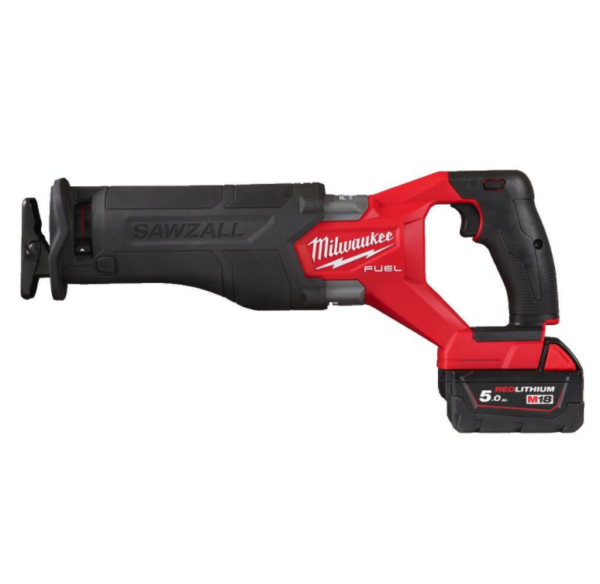 Milwaukee M18 FSZ-502X Accu Reciprozaag | 18V | 5.0Ah | Li-Ion | in HD-Box - 4933478291-4058546344689