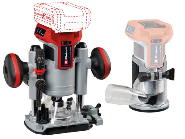 Einhell TP-RO Kit Li BL Solo - Accu Boven-/Kantenfrees | 18V | In koffer - 4350410 - 4350410-4006825662818