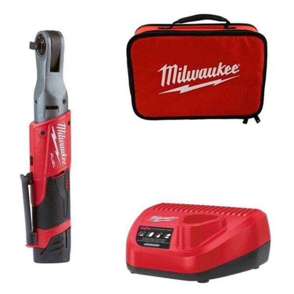 Milwaukee M12 FIR38-201B Accu Ratelsleutel 12 - 4933459798-4058546029708