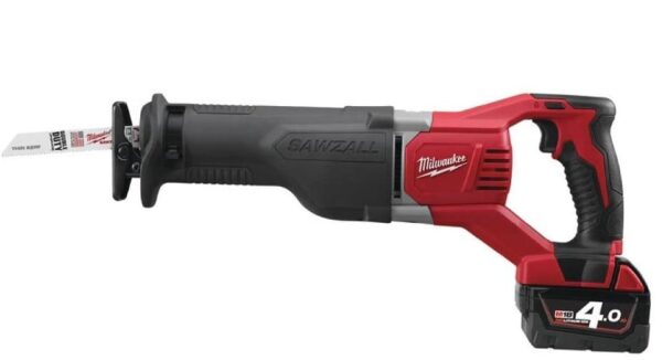 Milwaukee M18 BSX-402C accu reciprozaagmachine met 4.0Ah accu&apos;s - 4933447285-4002395006120