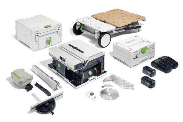 Festool Accu-tafelcirkelzaag CSC SYS 50 EBI-Set - 577379 577379-4014549406328