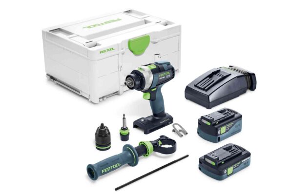 Festool Accu-klopboormachines TPC 18/4 5,0/4,0 I-Plus QUADRIVE - 577651 - 577651-4014549415290