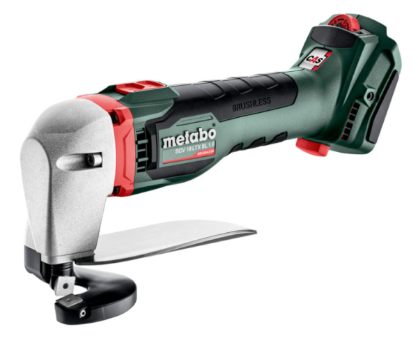 Metabo SCV 18 LTX BL 1.6 Accu-platenschaar | 18V | Zonder accu&apos;s en lader - 601615850-4061792183353