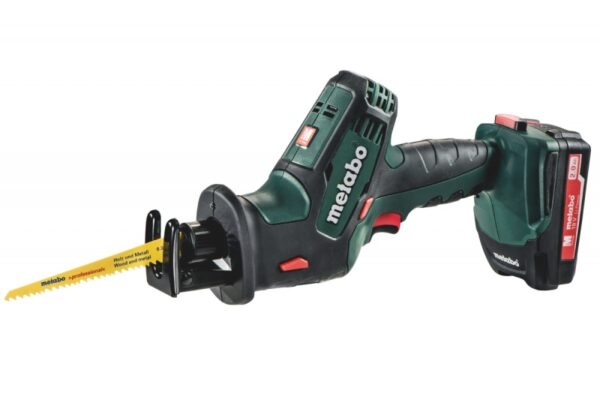 Metabo SSE18LTX Compact 18 Volt Accu Reciprozaag 0-3100 spm 2,0Ah Li-Ion In Koffer - 602266500-4007430311245