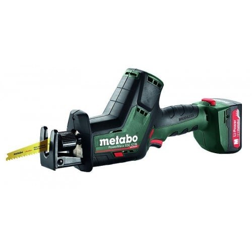 Metabo PowerMaxx SSE 12 BL | Accu-reciprozaag| 12V| (2x 2,0 Ah) | 602322500 - 602322500-4061792157330
