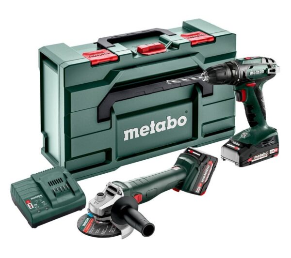 Metabo Accu Combo Set 2.4.3 | 18 V | (685204500) | BS 18 + W 18 L 9-125 685204500-4061792223790