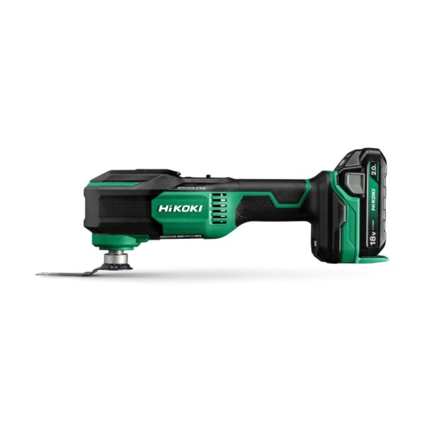 Hikoki CV18DAWRZ Accu Multitool | 18 V | Inclusief 2 x 2.0 Ah accu&apos;s en lader | In HSC II koffer - CV18DAWRZ-4966376412549
