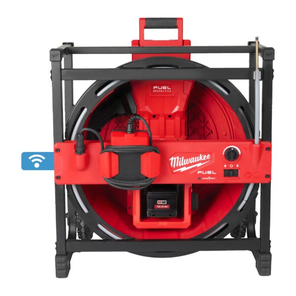 Milwaukee M18 HSFSM-122 M18 FUEL™ hoge snelheid rioolreinigingsmachine, 2 x 12,0 Ah - 4933480722-4058546410070