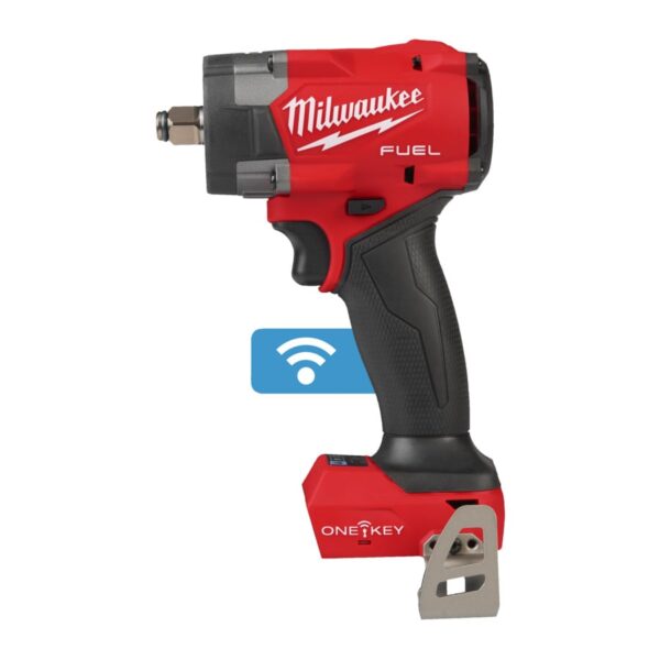 Milwaukee M18 ONEFIW2FC12-0X | M18 Fuel 1/2" Gecertificeerde Solar Compacte Slagmoersleutel met One-Key Frictie Ring - 4933493412-4058546482831