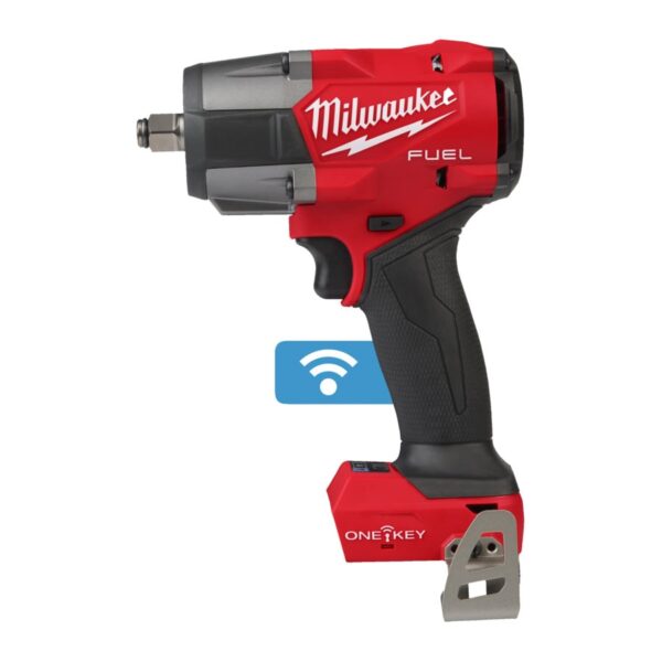 Milwaukee M18 ONEFMTIW2FC12-0X | M18 Fuel 1/2" Gecertificeerde Solar Mid Torque Slagmoersleutel met One-Key Frictie Ring - 4933493413-4058546482848