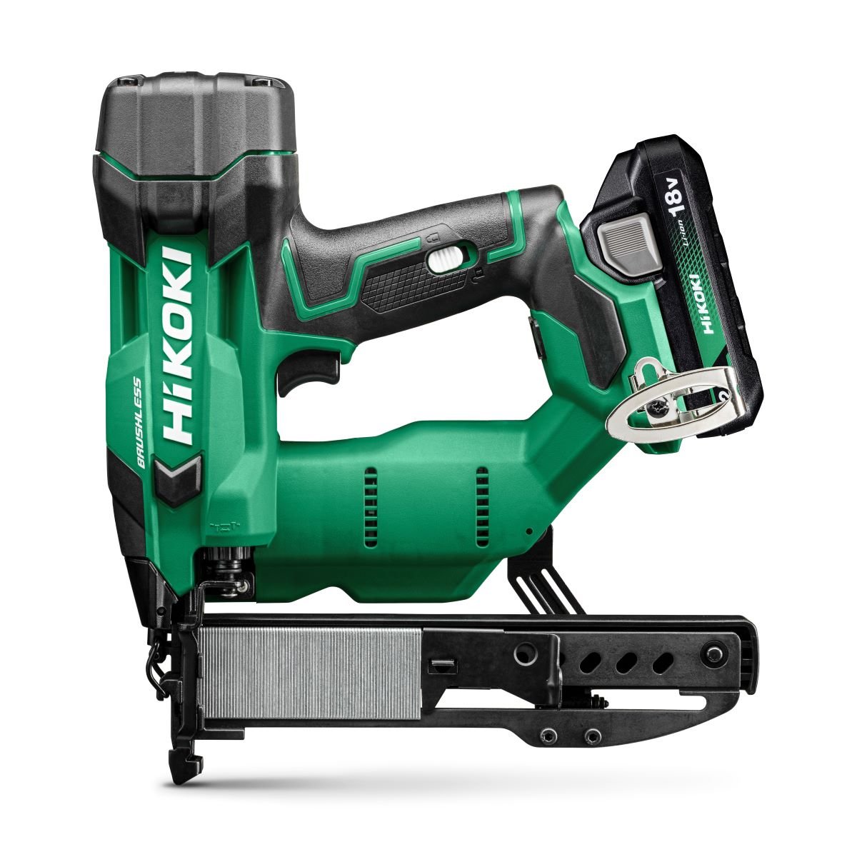 Hikoki N1804DA WXZ Accu nietmachine 18V / 12-40 mm | inclusief 2x 2.0 Ah accu en lader | in HSC III - N1804DAWXZ-4966376416431