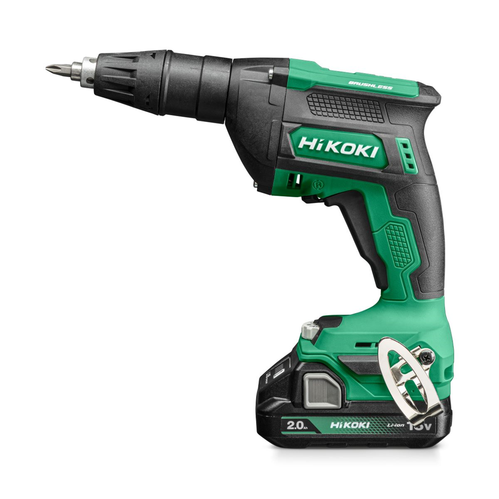 Hikoki W18DAWAZ Accu Schroefmachine 18V - 1/4" - Brushless - 0-5000Tr - Mv - 2X18V 2,0Ah In HSC III-4966376403851