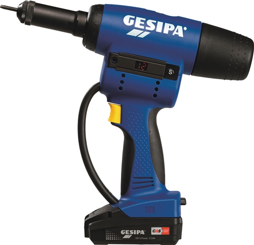 Gesipa Accu-blindklinkmoerapparaat | 8-delig 20.000 N L-Boxx | 1 stuk - 1679672 1679672-4007081102537