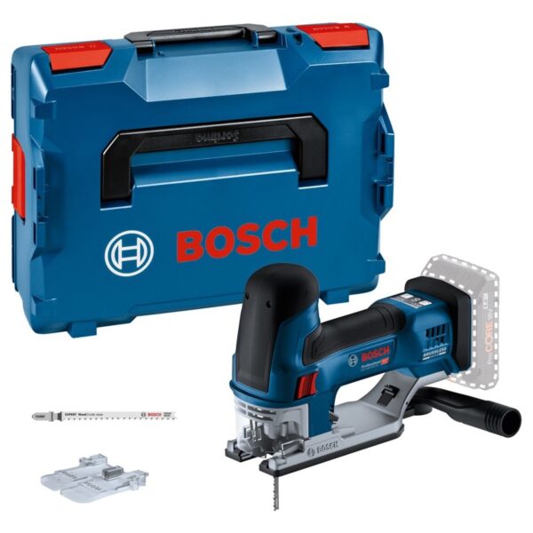Bosch Blauw GST 18V-155 SC Accu Decoupeerzaag | Excl. accu&apos;s en lader | L-Boxx - 06015B0000-4059952545776