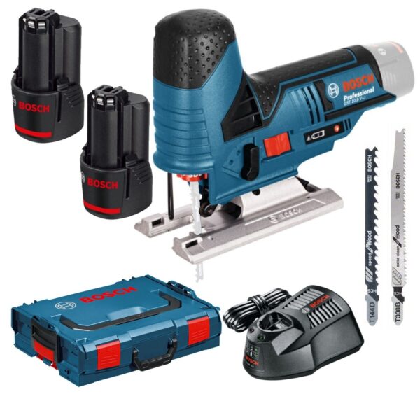 Bosch Blauw GST 12V-70 Professional Accu decoupeerzaag | in L-Boxx | 12v 3.0Ah - 06015A1005-3165140895200