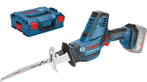 Bosch Blauw GSA 18 V-LI C Professional Accu reciprozaag | Zonder Accu&apos;s En Lader | In L-Boxx - 06016A5001-3165140830256