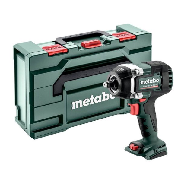 Metabo SSW 18 LTX 800 BL Accu-slagmoersleutel | metabox 145L - 602403840-4061792228726