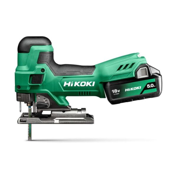 Hikoki CJ18DBWPZ | Accu Decoupeerzaag | 18V | 135 mm | 2 x 5,0 Ah accu + lader | In HSC II koffer - CJ18DBWPZ-4966376409624