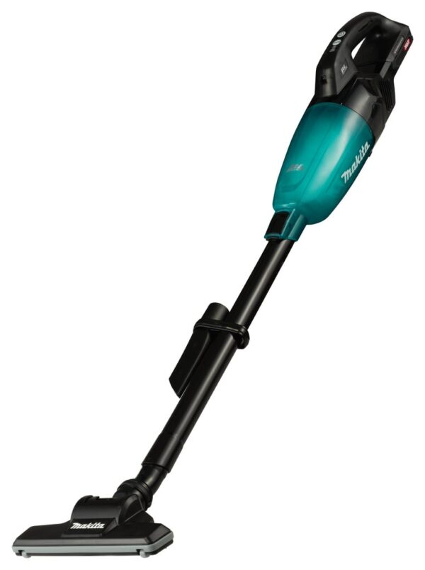 Makita CL001GZ04 | Steelstofzuiger | 40 V Max | Zwarte uitvoering met blauwe transparante capsule | Body | zonder accu&apos;s en lader-0088381745826