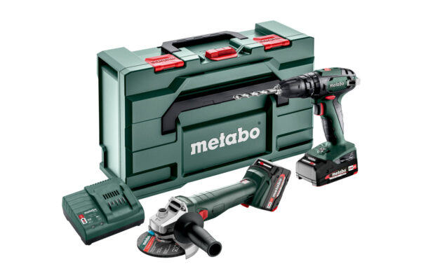 Metabo Combo set 2.4.4 | 2 machines | 18V | SB 18 + W18 L 9-125 | metabox 165L 685205500-4061792226210
