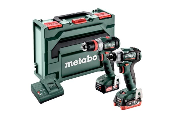 Metabo BS 12 BL Q + SSD 12 BL Accu Combo set 12V | 2.0 Ah + 4.0 Ah, SC 30 | metaBOX 118 - 685227000-4061792233263