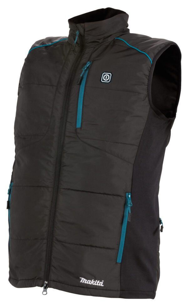 Makita CV102DZ3XL Verwarmd vest XXXL | Zonder accu&apos;s en lader | Inclusief jasadapter | In doos CV102DZ3XL-0088381867931