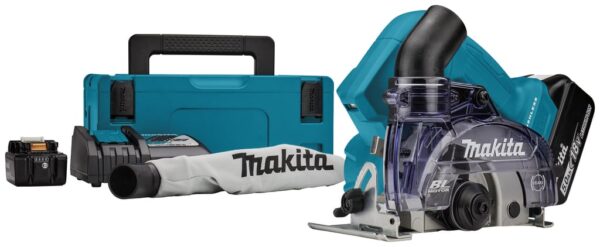 Makita DCC500RTJ | diamantsnijder | Droog | 125 mm | 18V | 5,0Ah Li-ion | Set | in Mbox-0088381736893
