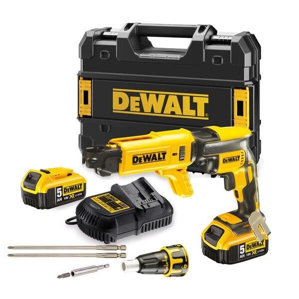 DeWalt DCF620P2K 18V XR Brushless bandschroefmachine 5,0 Ah set - DCF620P2K-QW-5035048548134