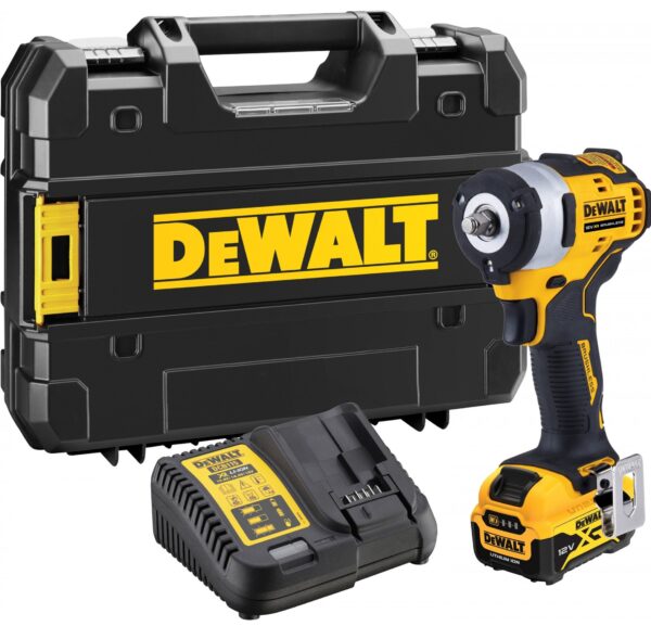 DeWalt DCF903P1 Accu Slagmoersleutel | Brushless | 3/8" | 12V | 5,0 Ah | in TSTAK - DCF903P1-QW-5035048735084