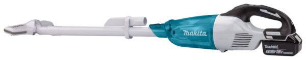 Makita DCL281RTWX | 18 V steelstofzuiger | incl. 1x 5,0 Ah accu & snellader | wit-0088381893602