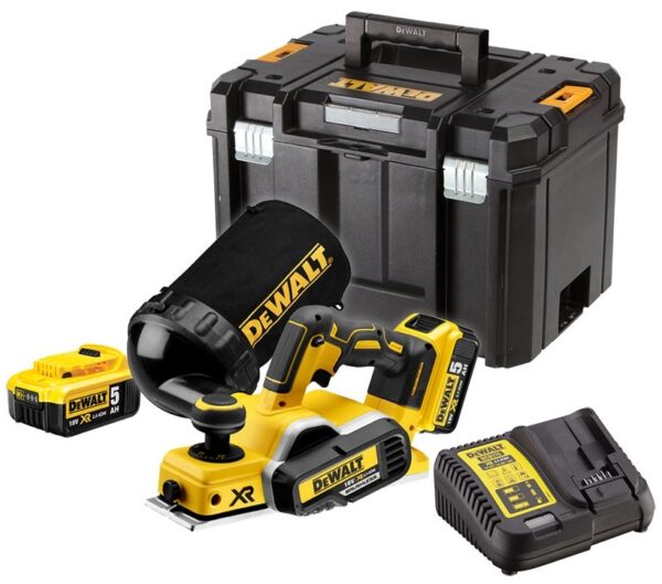 DeWalt DCP580P2 Accuschaafmachine 18v 5,0Ah Li-Ion-5035048616284