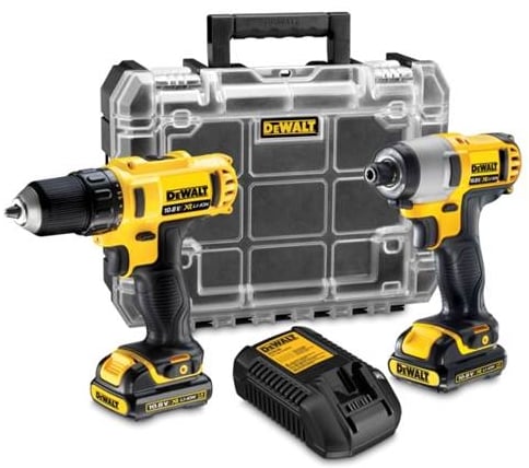 DeWalt DCK211D2T-QW | DCD710 + DCF815 2.0Ah | in TSTAK koffer - DCK211D2T-5035048547076