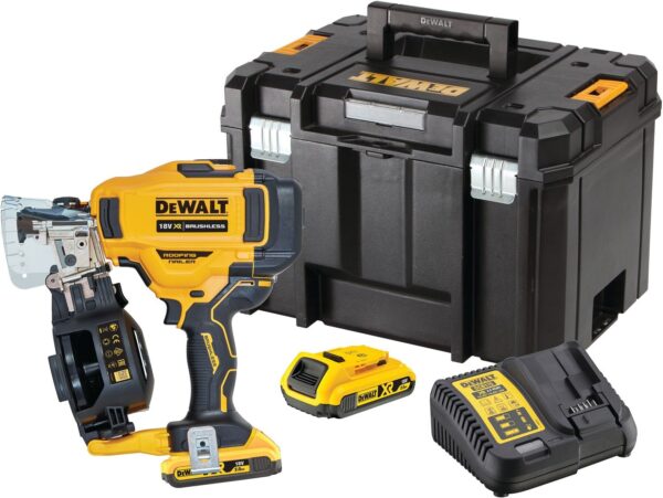 DeWalt DCN45RND2 | Roofing Nailer | 18V | 2.0Ah | LI-Ion accu - DCN45RND2-QW-5035048731659
