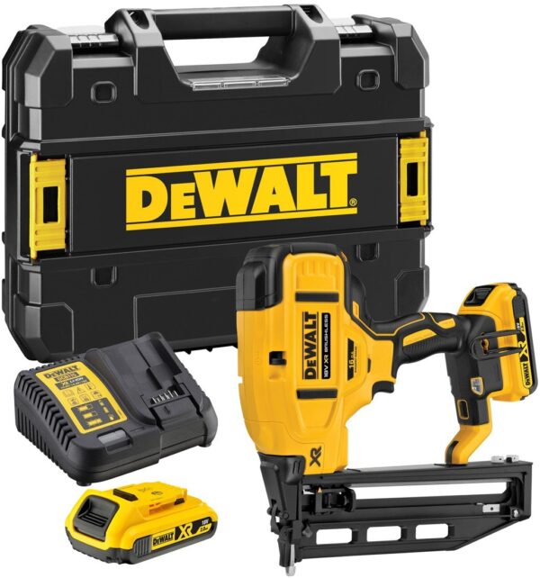 DeWalt DCN662D2 | Afwerkingstacker | 16GA | 18V | XR | 2.0Ah | LI-Ion accu - DCN662D2-QW-5902013967262
