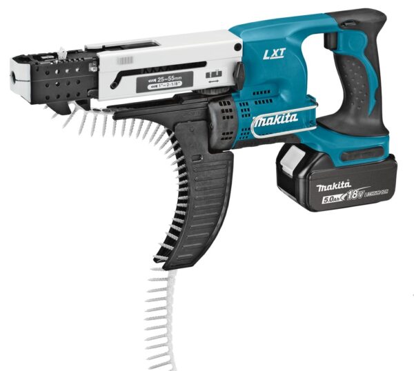 Makita DFR550RTJ Schroefautomaat | 18v 5.0Ah Li-ion - DFR550RTJ-0088381816748