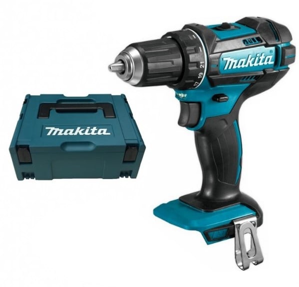 Makita DHP482ZJ 18V (Klop)boor-schroefmachine | zonder accu&apos;s en lader in M-box-0088381804684