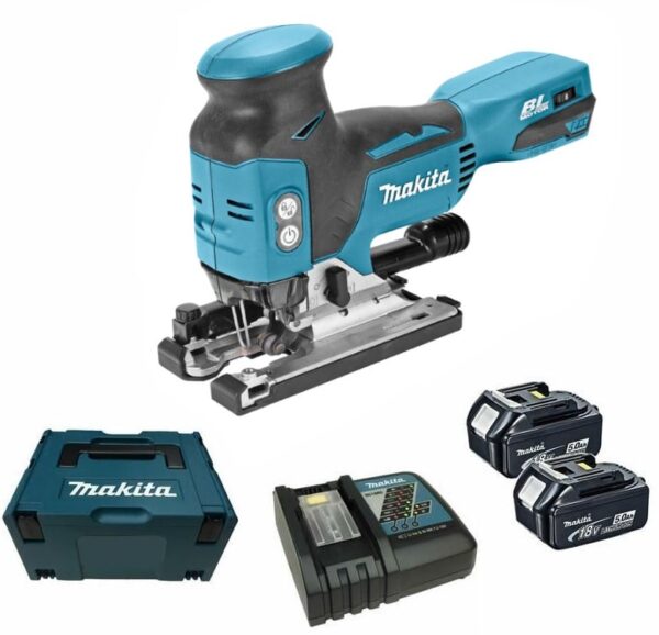 Makita DJV181RTJ Accu Decoupeerzaag T-greep | 18v 5.0Ah - DJV181RTJ-0088381676700