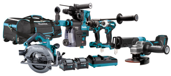 Makita DK0162G601 | Combiset max boren 40V | Incl. Accu&apos;s & lader | In tas - DK0162G601-0088381748919