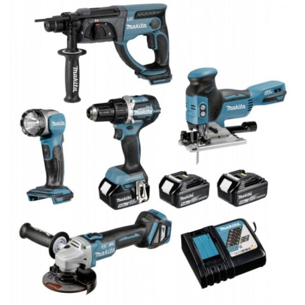 Makita DLX5044TJ Accu 18v speciale actieset - DLX5044TJ-0088381861489